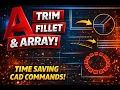 AutoCAD Trim Fillet Array Explained Powerful Editing Tools