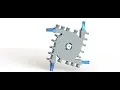 Exploded View of Tesla Turbine
