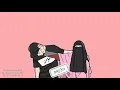 Lagu Adek Juga Rindu - Balasan Adek Berjilbab Ungu \u0026 Biru || Versi Animasi Lirik.