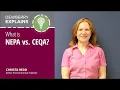 What is NEPA vs CEQA