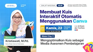 Diklat! Mengoptimalkan Kuis Sebagai Media Asesmen Pembelajaran