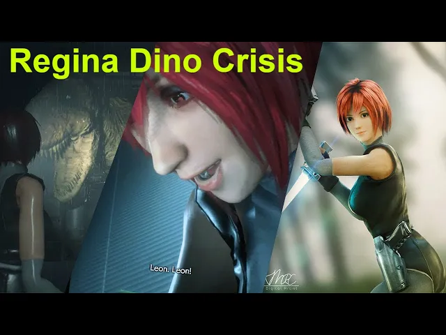 Regina dino crisis Vesus T-REX - RESIDENT EVIL 2 REMAKE MOD