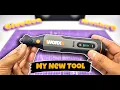 MY NEW TOOL How to Use a Rotary Tool Its Accessories WORX WX106 Unboxing