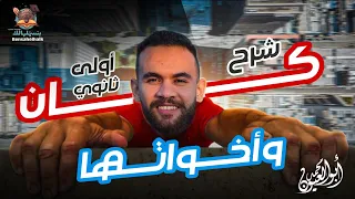 شرح كان وأخواتها للصف الأول الثانوي أسهل طريقة لفهم كان وأخواتها أمثلة وحل أسئلة 