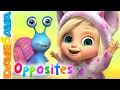 Opposites for Kids Nursery Rhymes Educational Songs for Toddlers Dave and Ava