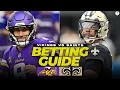 Vikings vs Saints Betting FREE expert picks props NFL Week 4 CBS Sports