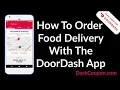 How To Order Food Delivery with the DoorDash App Walk Thru - DoorDash Promo Coupon Code