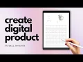 Create Printables in Canva to SELL ON ETSY Easy Trace Letter Worksheet