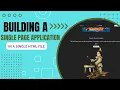 Building a SPA in a single HTML file in Vanilla JavaScript - Full
