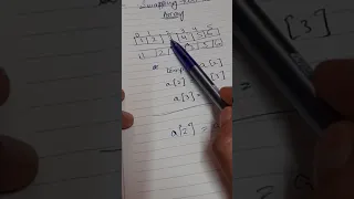 Swap two values in an array 1
