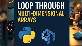 Loop Through Multi-Dimensional Arrays in Python NumPy Tutorial for Beginners