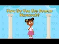 How Do You Use Roman Numerals What are Roman Numerals History facts for Kids Roman Numerals