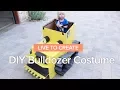 DIY Bulldozer Costume