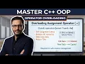 Lecture 21-2 Overloading the Assignment Operator in C Part 1