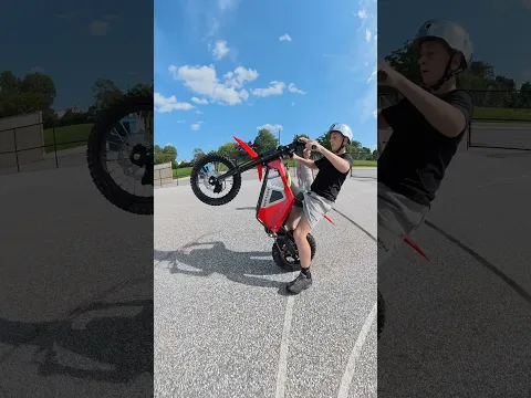Wheelie In REVERSE 😱🔥 #shorts