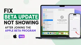 How to Fix Beta Update Not Showing After Joining the Apple Beta Program