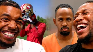 Zias & B Lou Investigate The Fake 49ers Player Daejon Love... **HILARIOUS** 😂🤣
