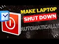 Make Your Laptop Shut Down Automatically After a Time Limit