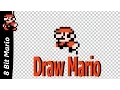 How To Draw 8 Bit Mario Running