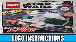 LEGO Instructions | Star Wars Magazine | 912177 | Resistance A-Wing