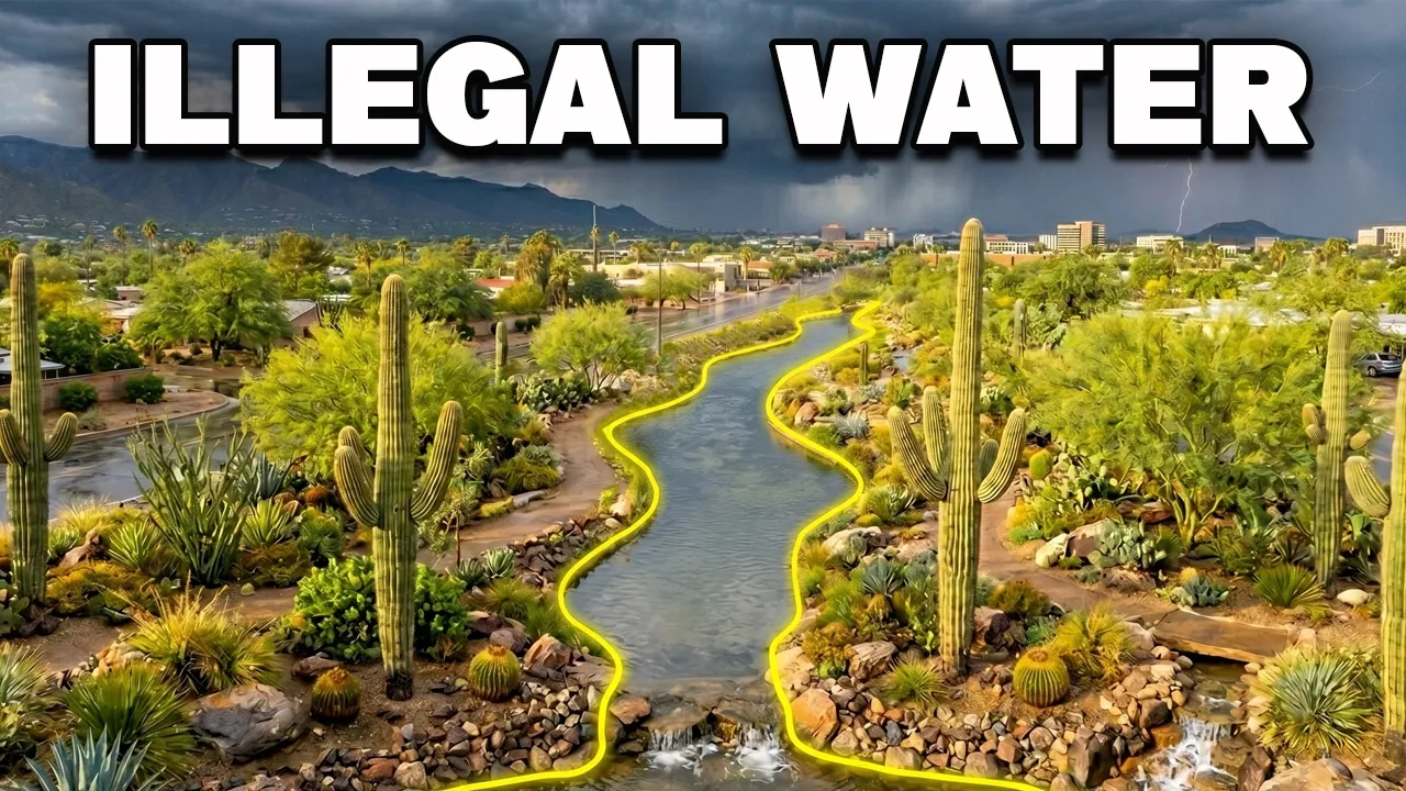 How Arizona's cities are fighting drought with an ancient practice: Harvesting The Rain