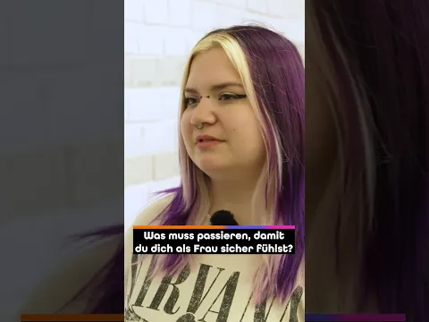 Wann fühle ich mich als Frau sicherer? #DieFrage
