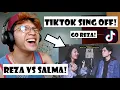 Download Lagu REZA DARMAWANGSA VS SALMA - DJ TIKTOK SING-OFF (MEDLEY EVERY HIT SONGS ON TIKTOK) | REACTION