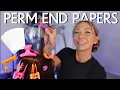 perm end paper theory techniques double single bookend