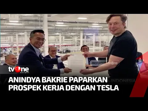 Anindya Bakrie Memaparkan Prospek Kerja dengan Tesla Motor