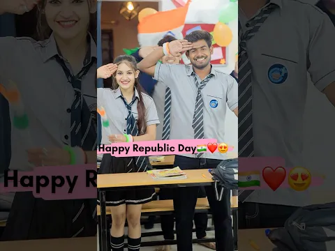 Happy Republic Day🇮🇳❤️😍..#shorts #school #republicday #26january #love #youtubeshorts