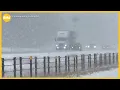 Powerful winter storm slams I-95 corridor and Midwest