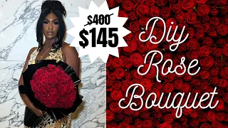 HOW TO MAKE A 100 ROSE BOUQUET EXTREMELY EASY Cierra Leone