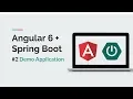 Angular 6 Spring Boot Demo Application
