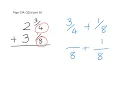 Page 134 Q2 a part ii adding mixed numbers