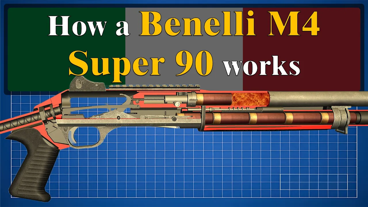 How a Benelli M4 Super 90 works