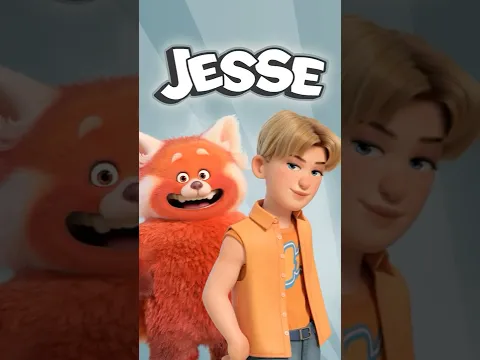 4*TOWN JESSE Bias Fancam (From Disney and Pixar's Turning Red) #Shorts