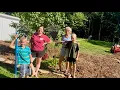 GOODBYE MULCH PILE Thanks to some GREAT HELPERS