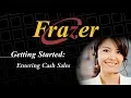 Frazer Tutorial - Entering Sales 1