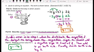 Chapter 2 Practice Test Problem 4 and 5