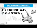 SolidWorks Tutorial Design a Forked Pivot Bracket - Step-by-Step Exercise