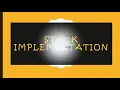 Stacks Data structure - using animation