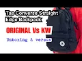 Tas Converse Straight Edge Backpack Original Vs KW Unboxing Perbandingan
