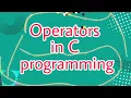 operators arithmetic and relational operators in tamil