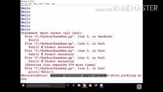 Lecture 13 Recursion in Python