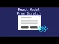 React Modal - The Last Modal you will ever need from Scratch Hooks