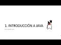 Curso Programacion JAVA DESDE CERO - Introduccion a Java
