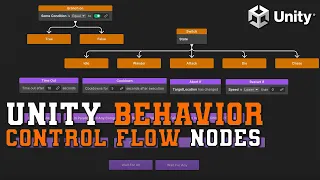 Control Flow Nodes in Unity Behavior Unity Tutorial