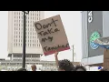 Students at Cleveland s Campus International School walk out in protest of CMSD layoffs