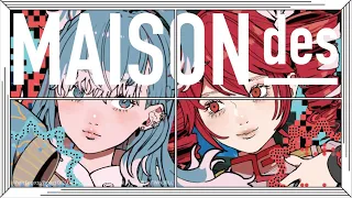 YouTube影片, 內容是GNOSIA 的 片頭曲「化けの皮 feat. こぼ・かなえる, 重音テト, Giga＆TeddyLoid]」MAISONdes