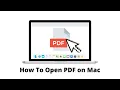 How to get open pdf files on mac Editable PDF